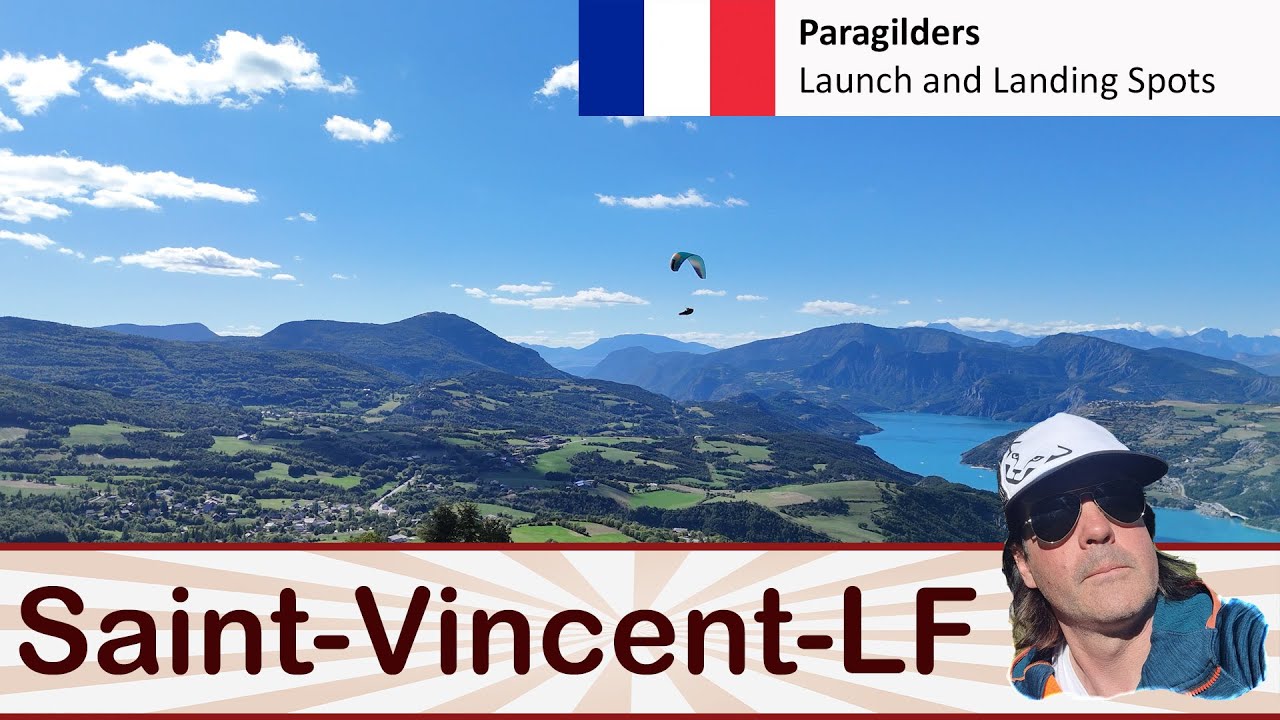 LL41 Saint-Vincent-les-Forts Paragliding / Hangsoaring