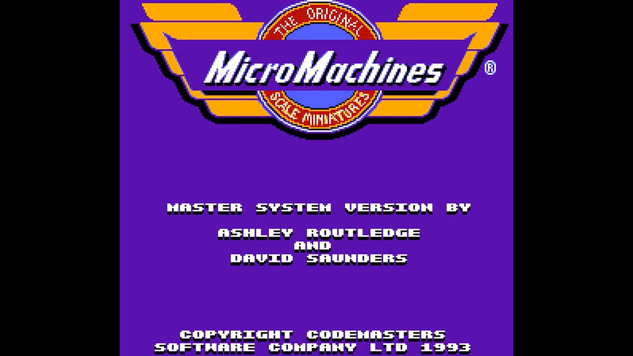 Master System Longplay [154] Micro Machines (EU)