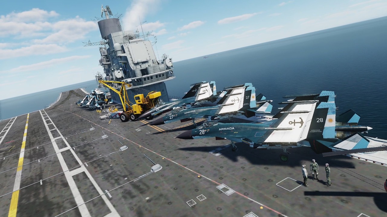 DCS SU 33 Misión anular las defensas aéreas