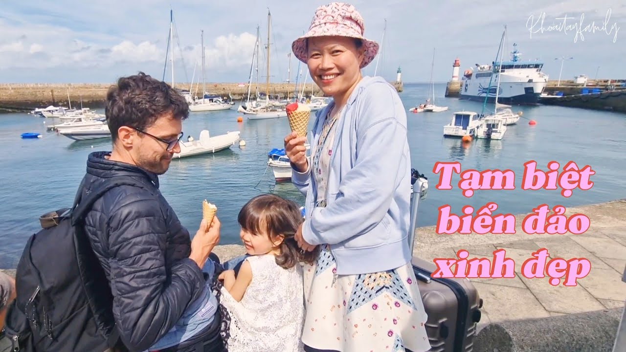 Ngày cuối cùng ở đảo Groix mưa bão và hành trình 15 tiếng đồng hồ quay trở lại Đức