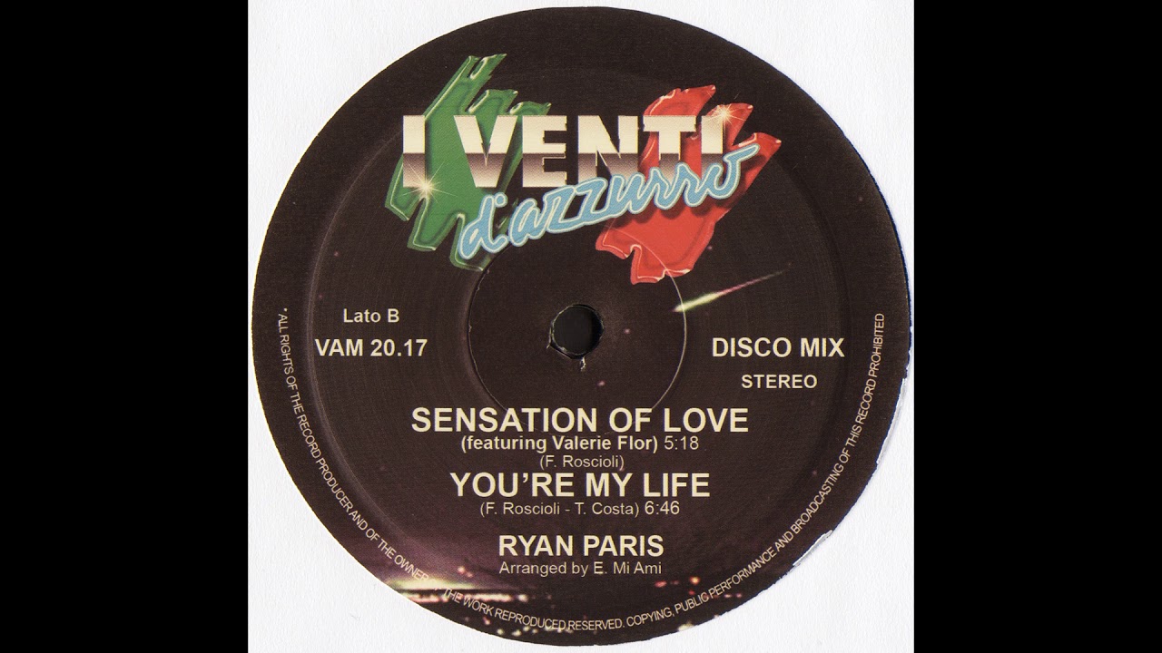 Ryan Paris - You're My Life Eddy Mi Ami Remix