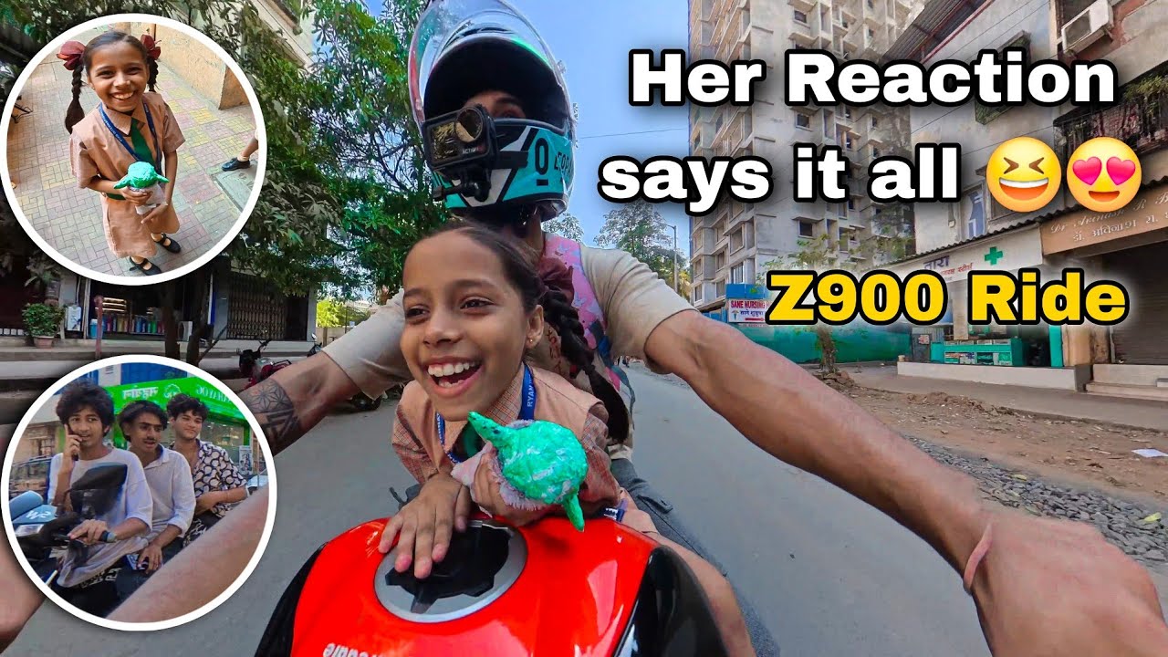 Surprising My Cute Little Sister at School 🤩 – Cutest Reaction Ever! 😍 