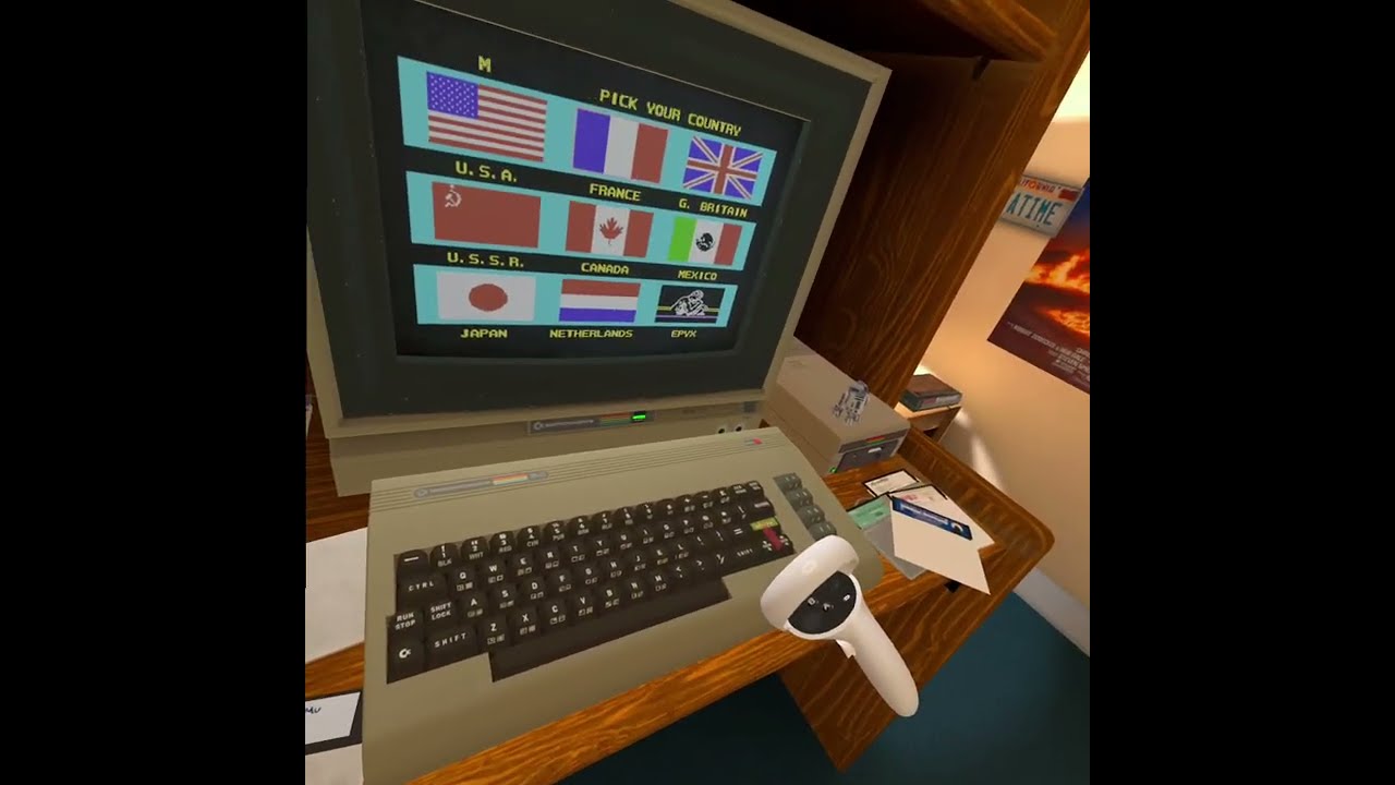 Real Commodore 64 - Nostalgia on the Meta Quest