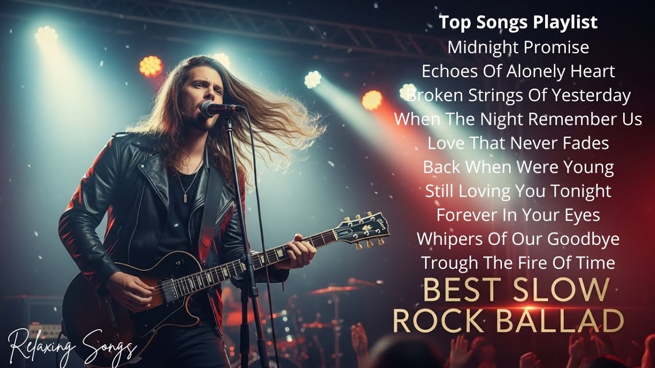 Unforgettable Slow Rock Love Songs🎶 – Best Soft Rock Ballads of All Time