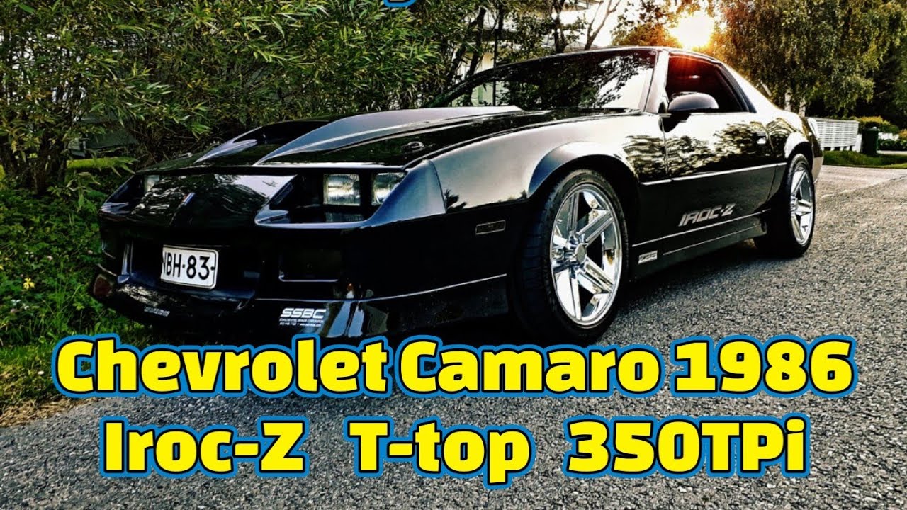 CRG Jarin 'ex' Camaro Iroc-Z 1986