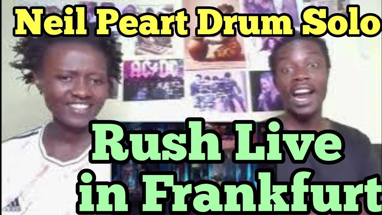 Neil Peart Drum Solo - Rush Live in Frankfurt | REACTION VIDEO