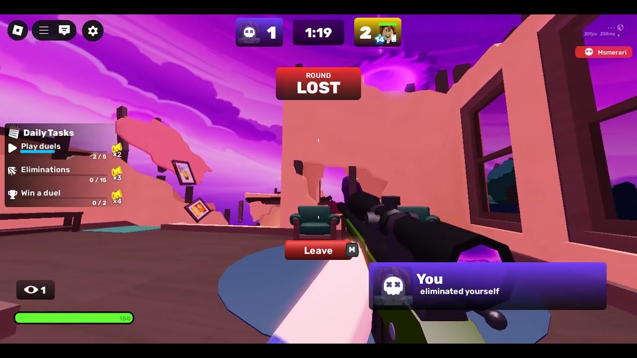 roblox rivals my first time