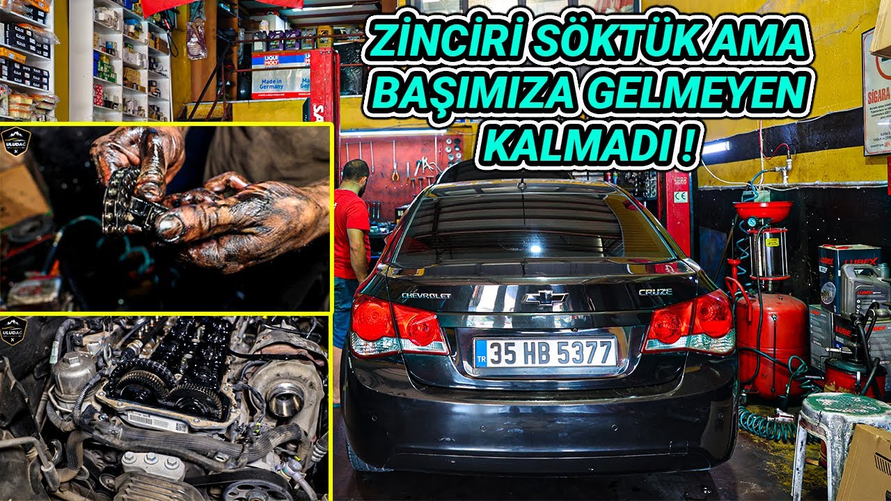 CHEVROLET CRUZE 2.0 MOTOR ZİNCİR DEĞİŞİMİ VE SENTE AYARI! (En Basit Anlatım)