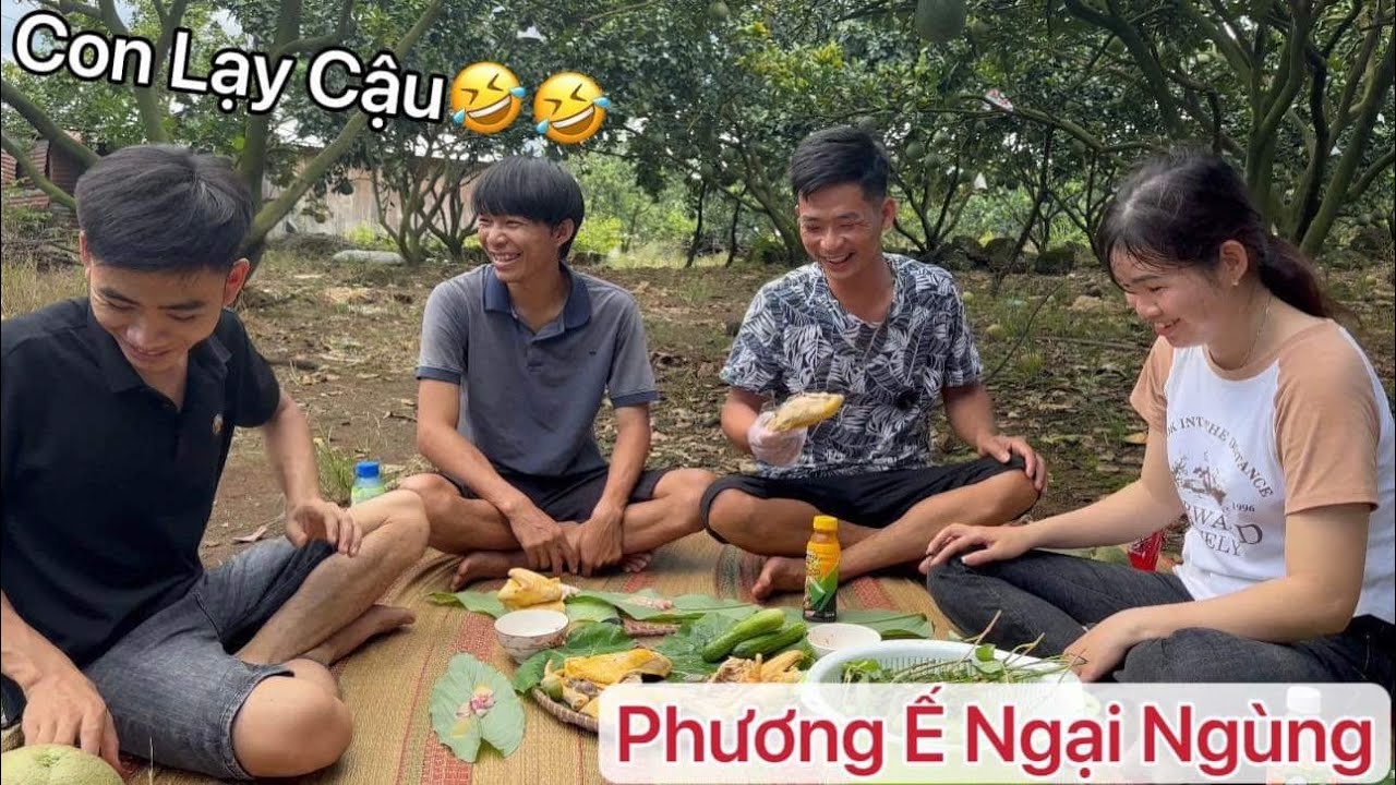 Cậu 7 dẫn Phương Ế xuống thăm Lương Ngố- 2 người đi đâu cũng có đôi có cặp cười tủm tỉm cả ngày