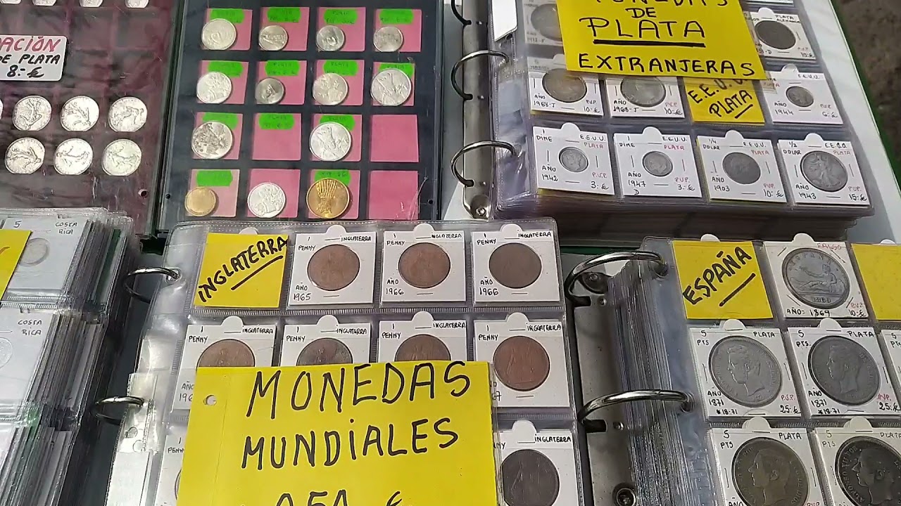 #25,💎😱🤑MERCADO DE PULGAS DE MONEDAS BILLETES SELLOS POSTALES Y MAS EN VALENCIA