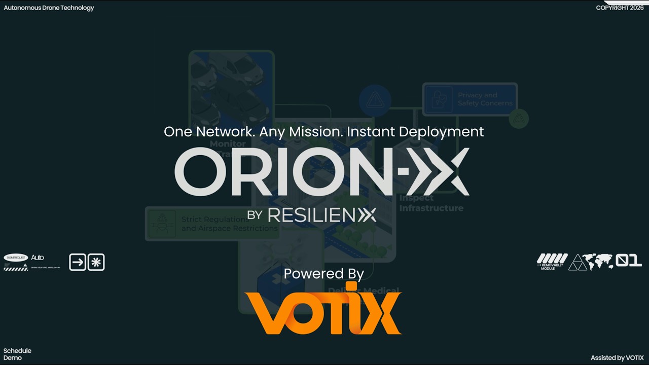 ResilienX ORIONX Demo Video