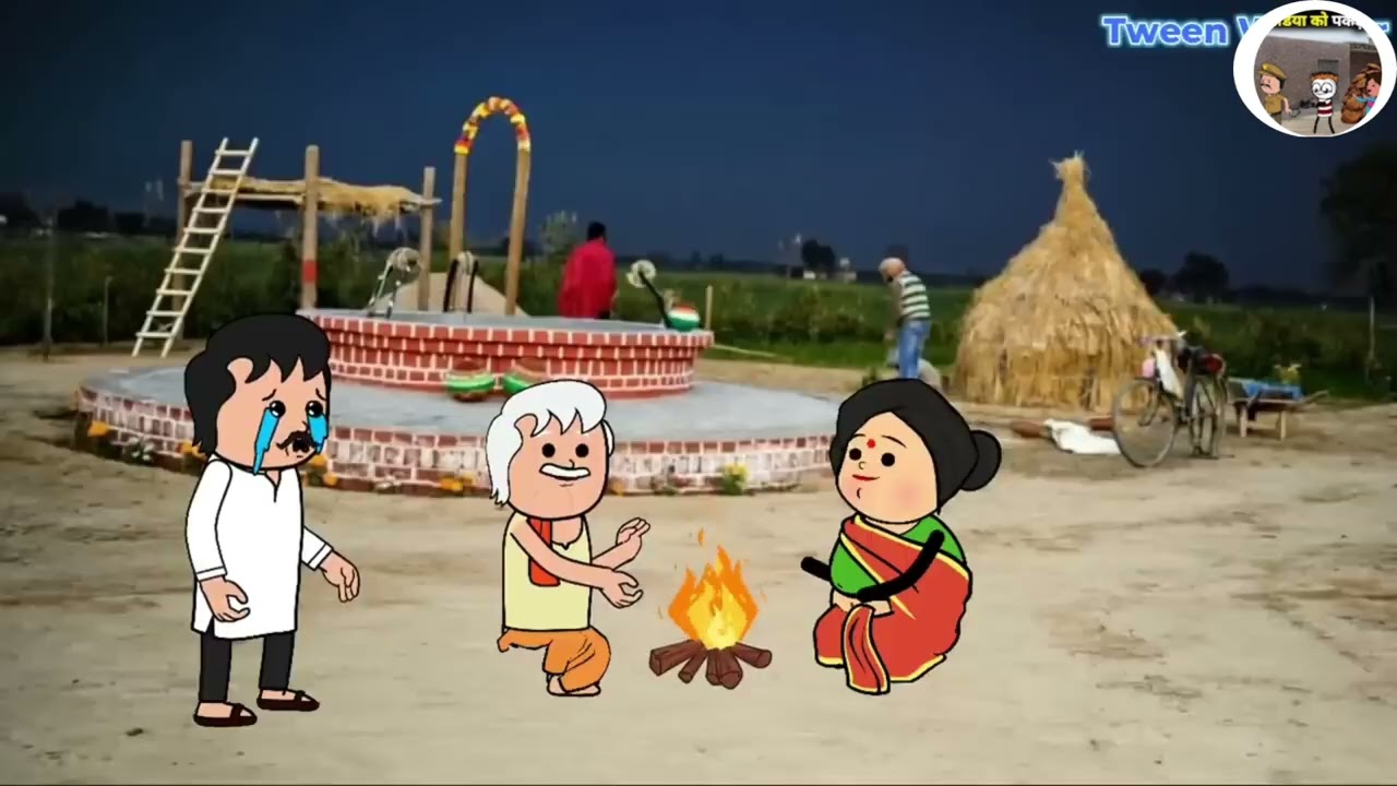 गधडिया की नानी हुई खत्म 😂 ठंड का कहर | Gadariya Ki Comedy | Tween Wonder 786