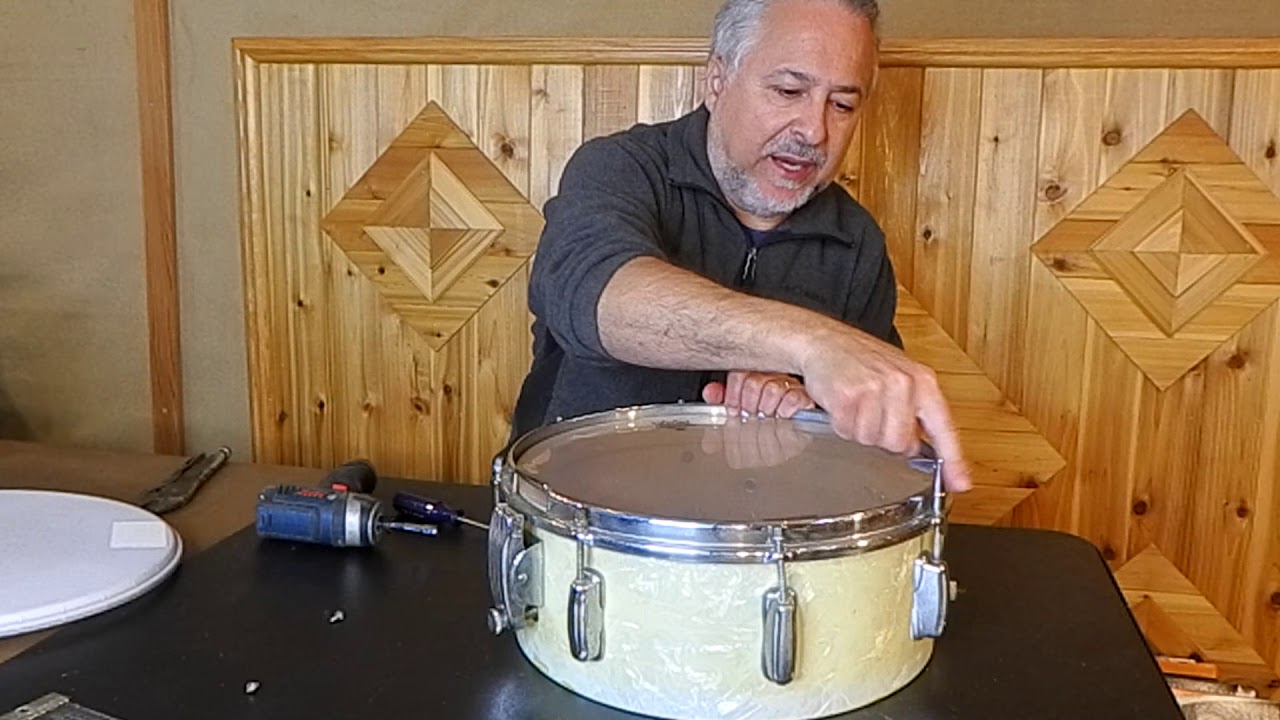 The Slingerland Gene Krupa Radio King Snare Drum