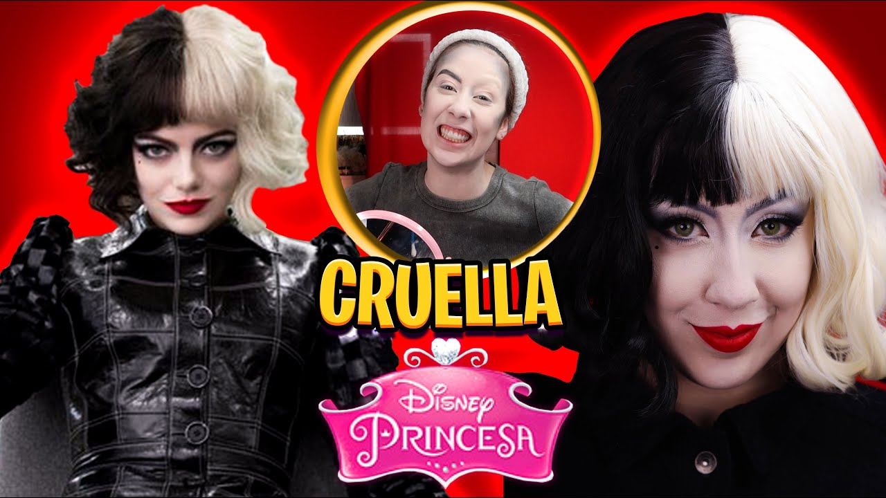 ME TRANSFORMEI NA CRUELLA | Fiquei igual!! Tô chocada