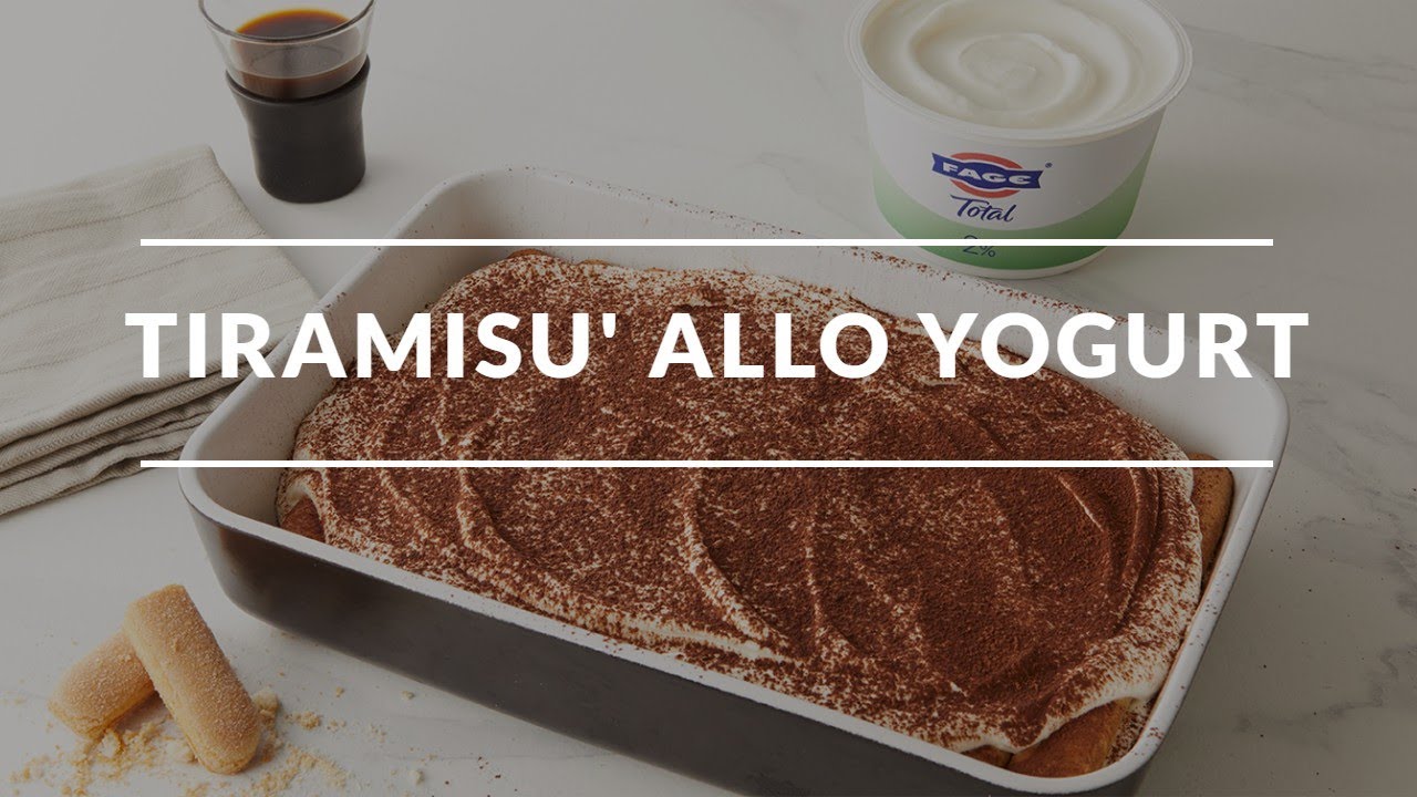 Ricetta - Tiramisù Allo Yogurt