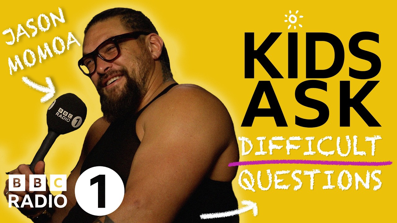 Jason Momoa plays Kids Ask Difficult Questions - 