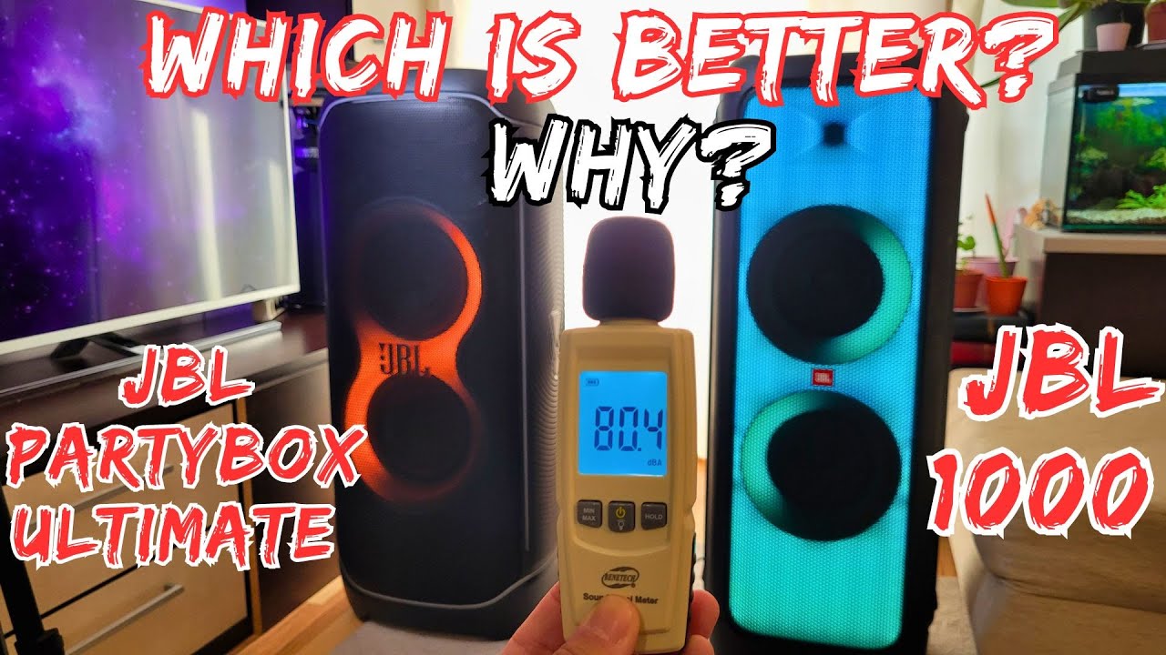 Which is better? JBL Partybox Ultimate VS JBL Partybox 1000