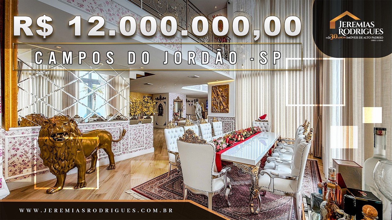 Essa Mansão em Campos do Jordão Vai Te Surpreender | Vista Incrível + Piscina Infinita