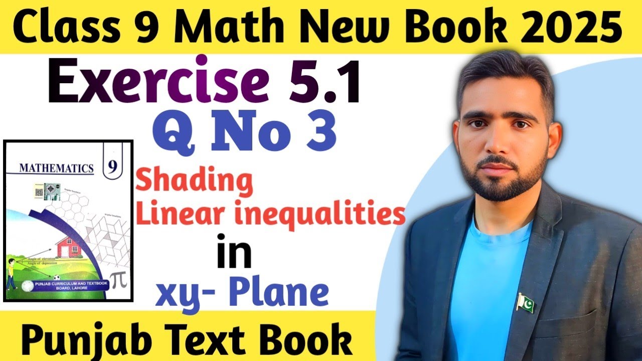 Exercise 5.1 Question Number 3 Class 9 Math New Book  PCTB 2025  | Ex 5.1 Q 3 | Naimat Maths