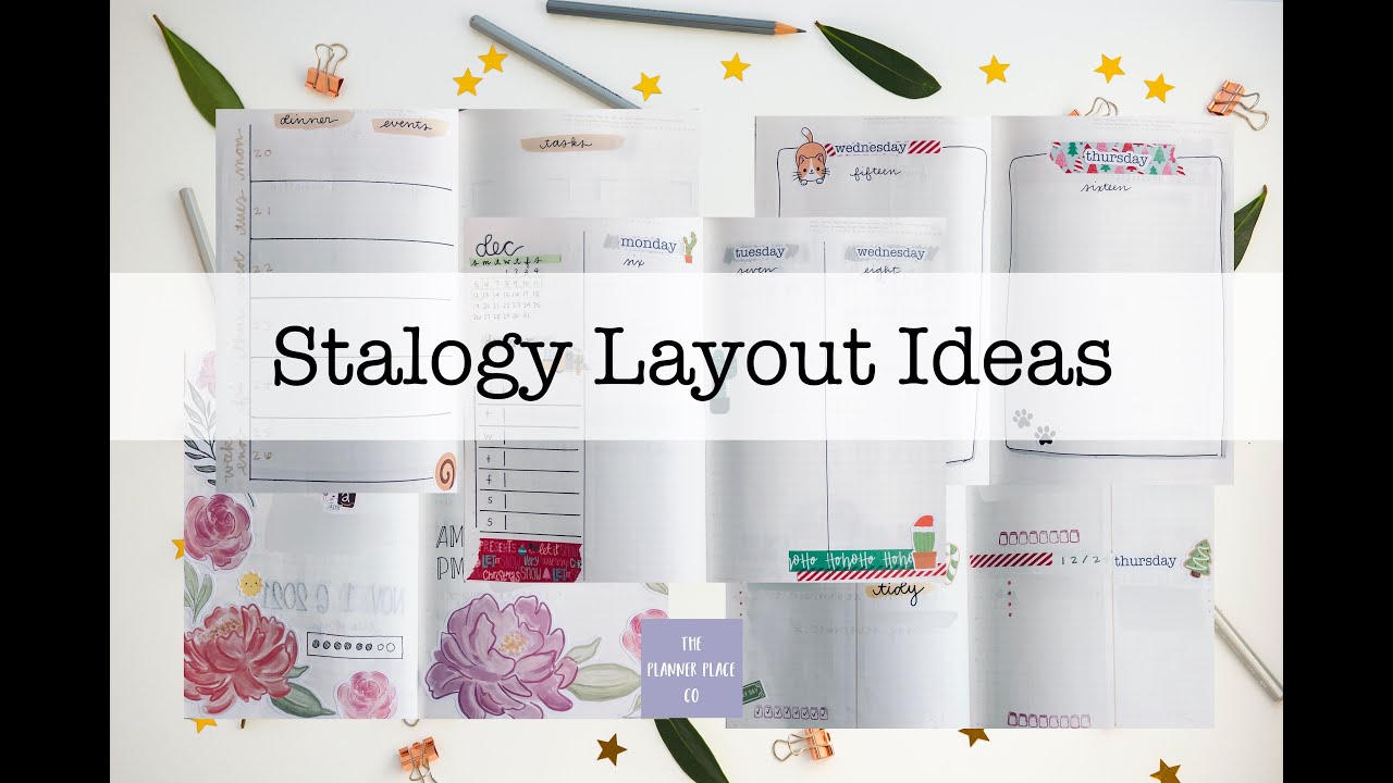 Layout Ideas for Stalogy | Bullet Journal Page Ideas