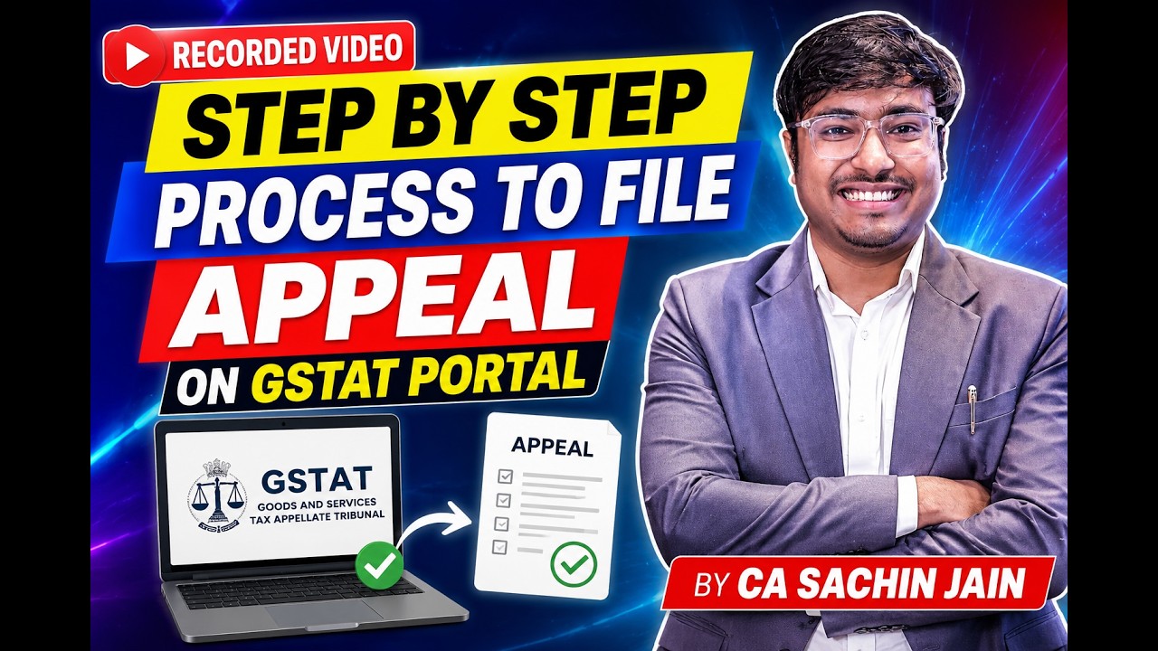 GST Tribunal Appeal Filing Process 2026 | Step-by-Step GSTAT Portal Filing with Screenshots