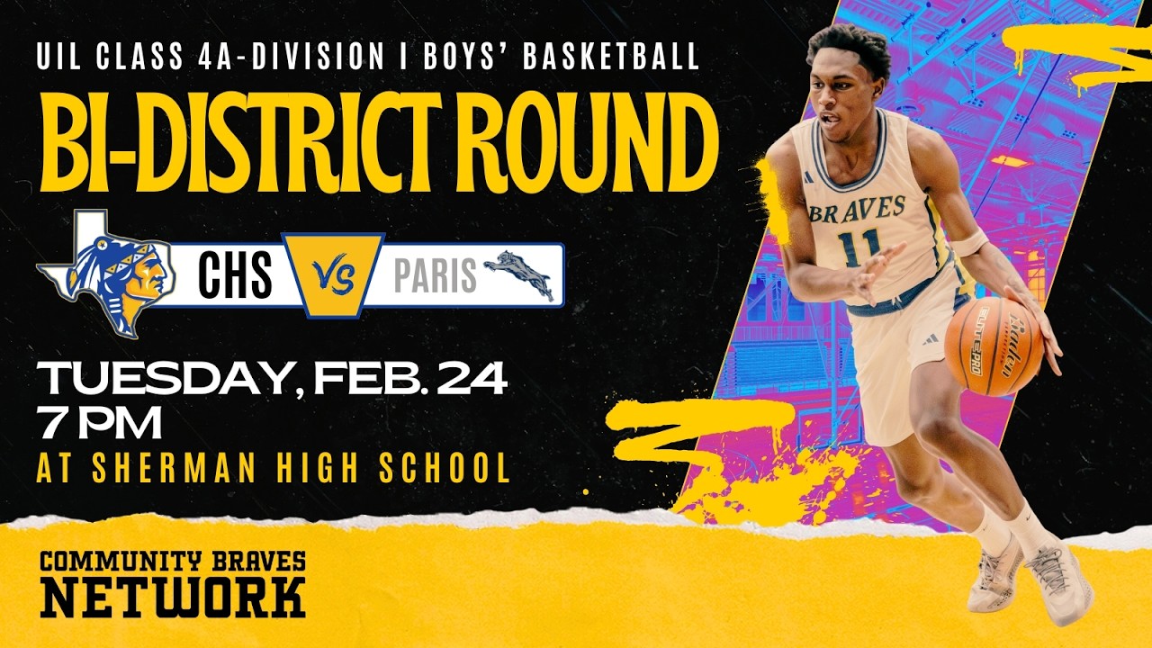 Community vs. Paris - Boys' Bi-District Playoffs [Basketball]