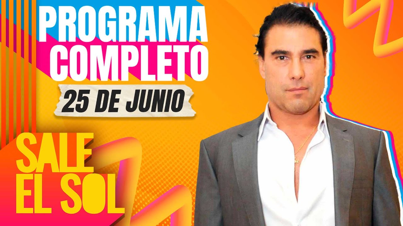 ¡Reportera AGREDIDA por Eduardo Yáñez LO DEMANDARÁ! | Sale el Sol | Completo 25/06/24