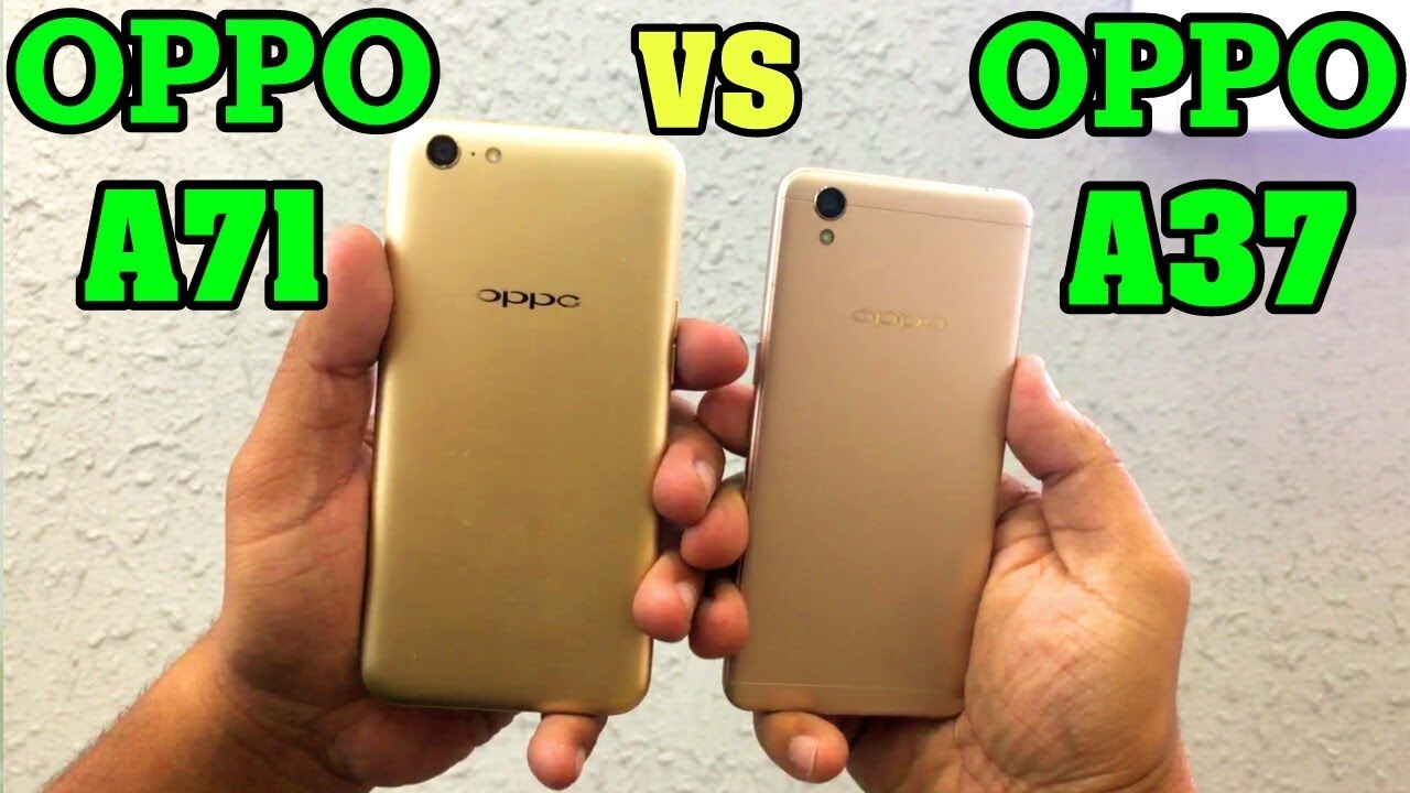 Oppo A71 Vs Oppo A37 Speed Test