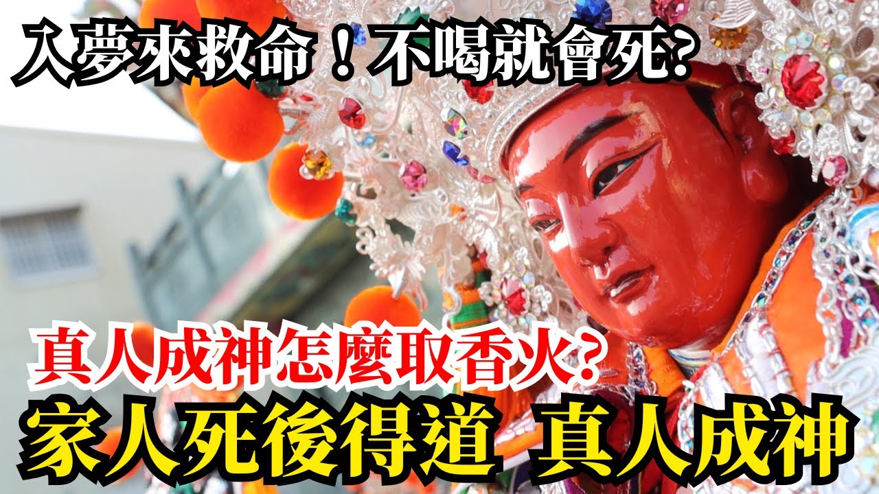 【開光系列】逝去親人升格變神明，竟要求要蓋廟！！四歲葬在白馬寶穴，花費數十年修煉得道成神。祂入夢來救命，這碗不喝就會死！？真人成神怎麼取香火?｜不當護理師要幹嘛?!