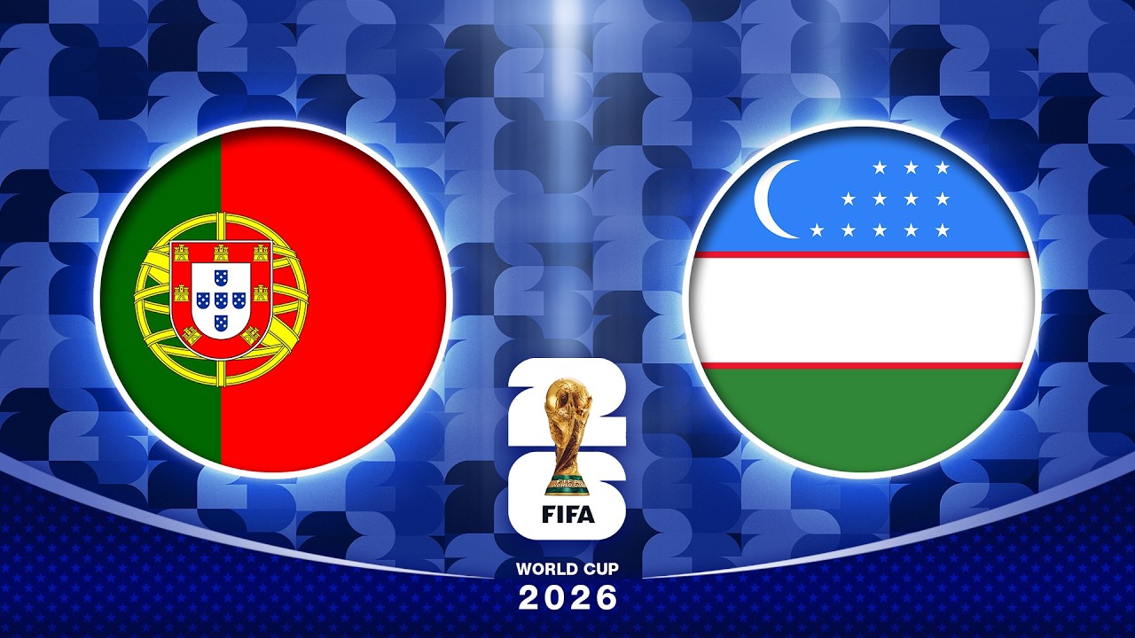 Portugal - Usbekistan 🏆 FIFA Fussball-Weltmeisterschaft 2026&trade; [4K]