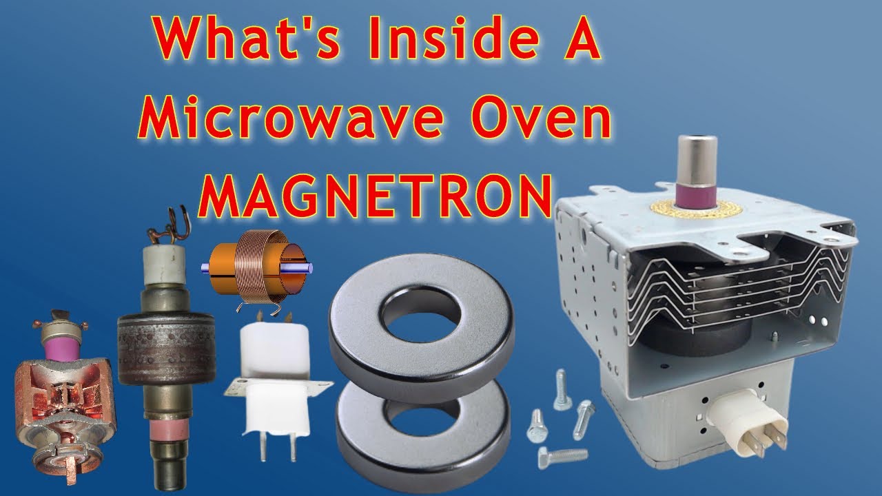 What's Inside A Microwave Oven MAGNETRON || How To Get Strong Magnets From MAGNETRON! #1