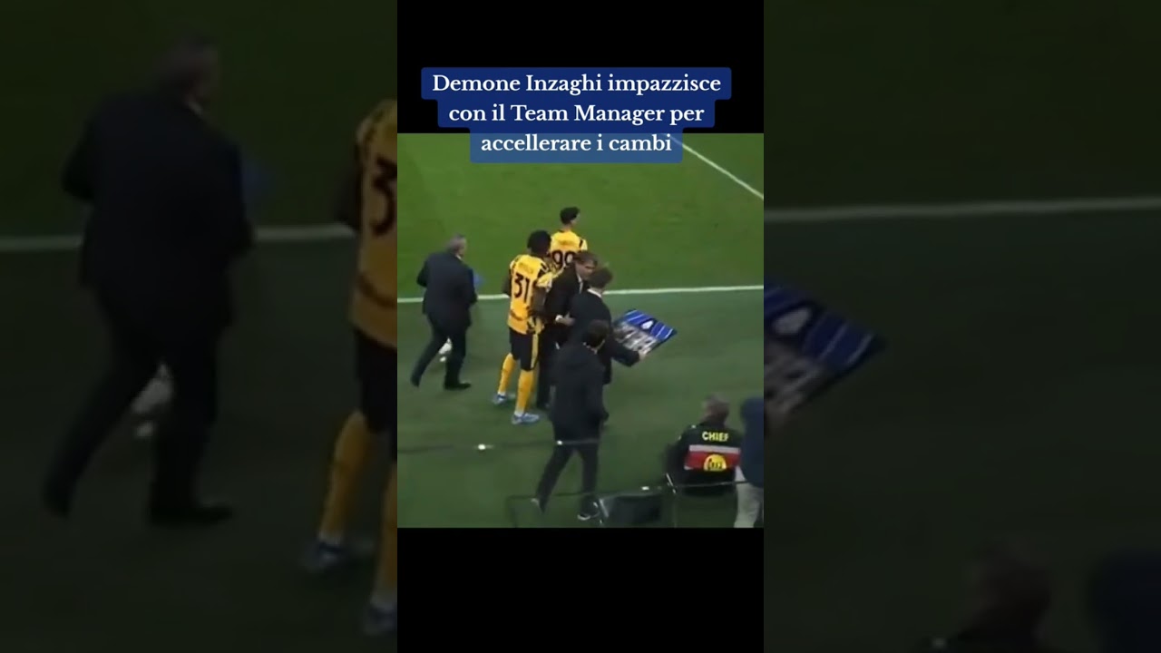 Simone Inzaghi impazzisce con il Team Manager ❤#InterVenezia #Inter #SanSiro #SerieA #Inzaghi