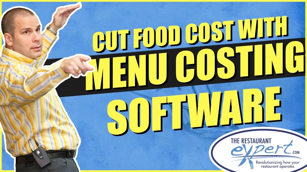 How Menu Costing Software Lowers Food Cost - Restaurant Management Tip #restaurantsystems
