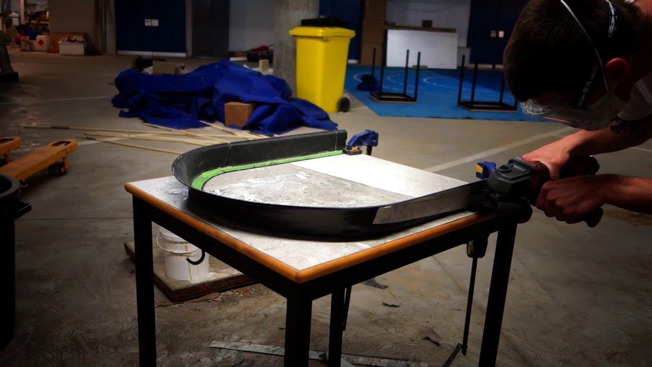 Trimming and Sanding Composite Parts