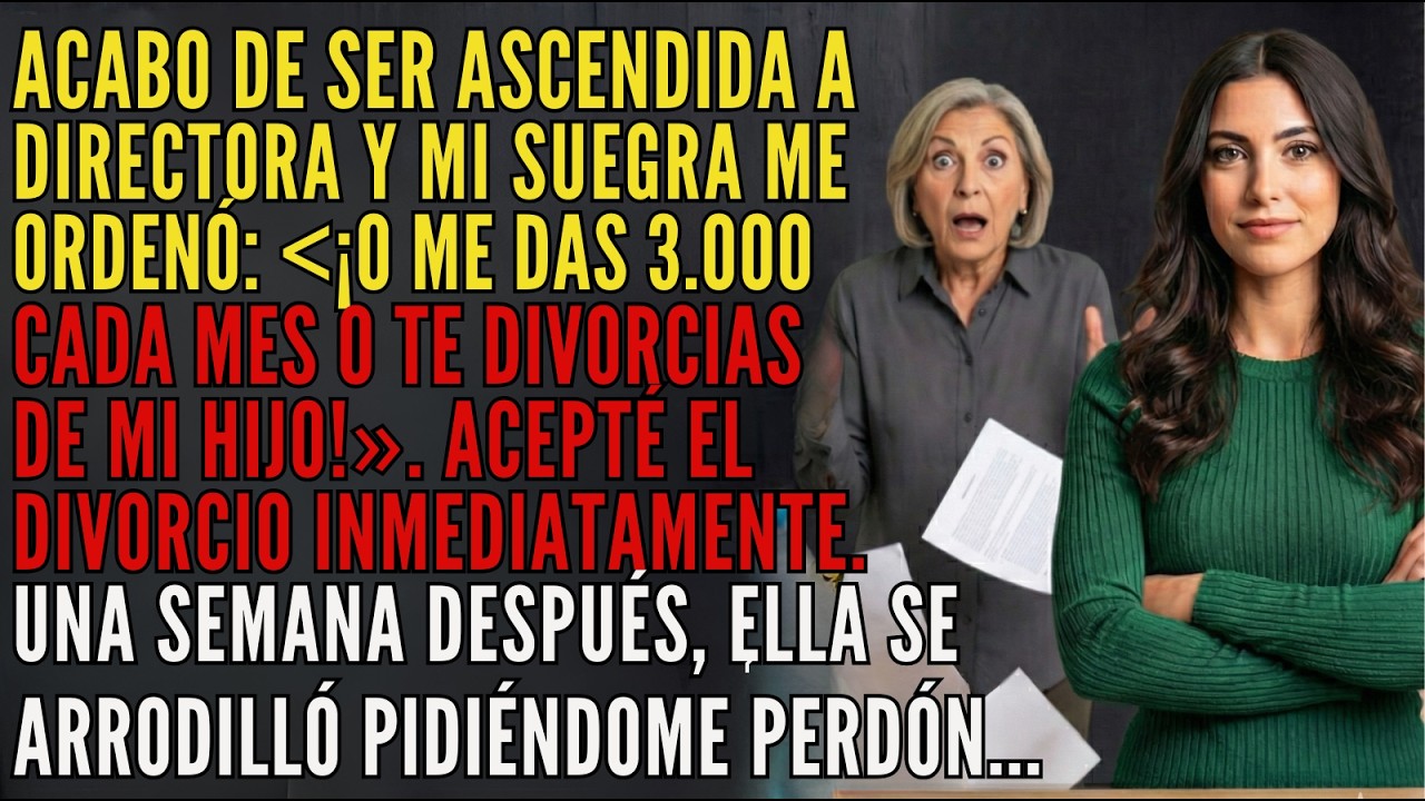 Me Ascendieron A Directora🤑 Mi Suegra: 