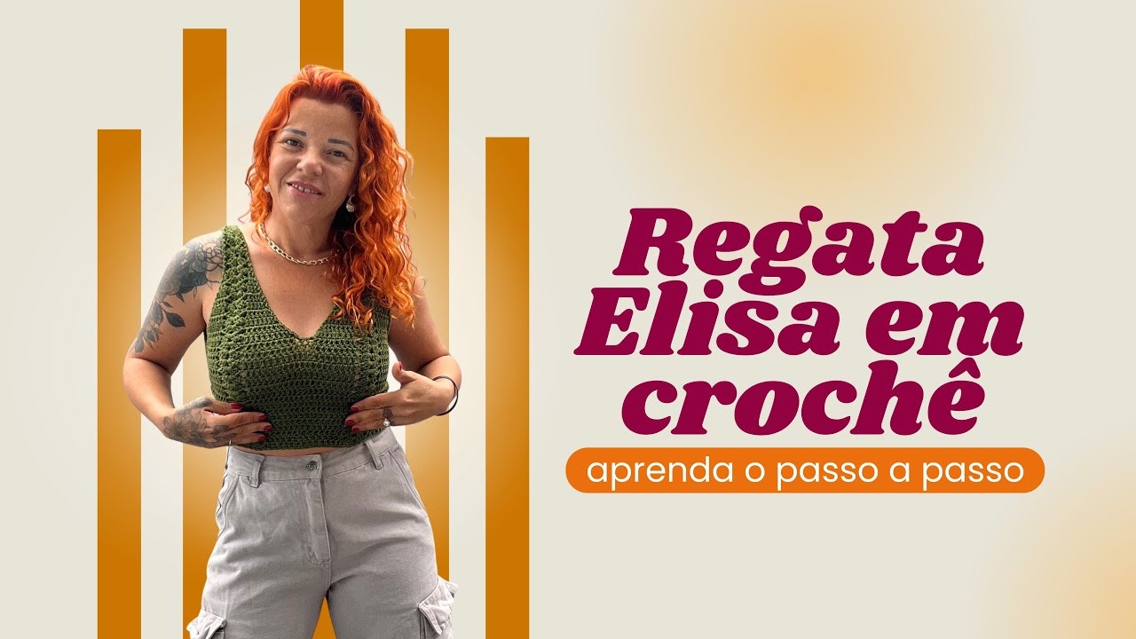 REGATA ELISA EM CROCHÊ| Base Triangular Moderna, Sofisticada e Fácil de Fazer