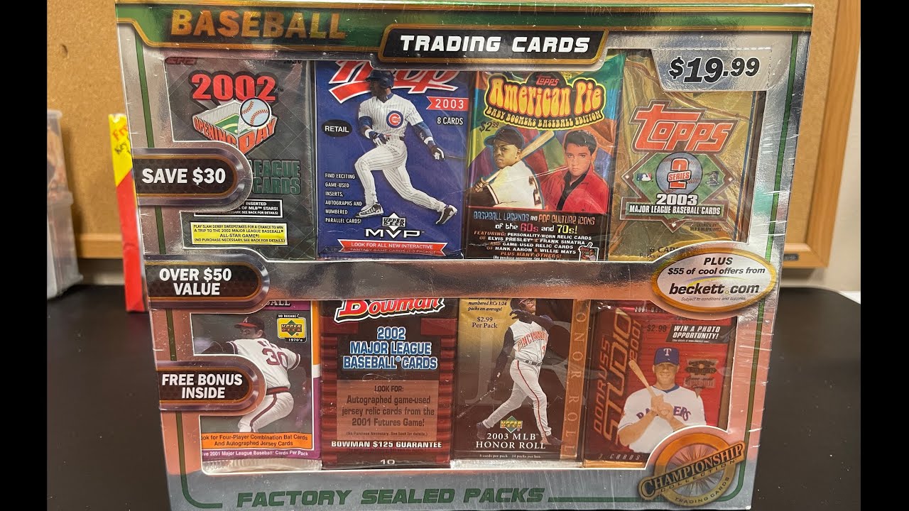 MLB Baseball Huge Mystery Box - Some Unexpected Surprises!