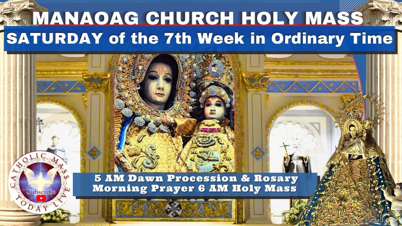 CATHOLIC MASS TODAY at OUR LADY OF MANAOAG CHURCH LIVE MASS  5:40 A.M.  Mar. 1,  2025 Holy Rosary