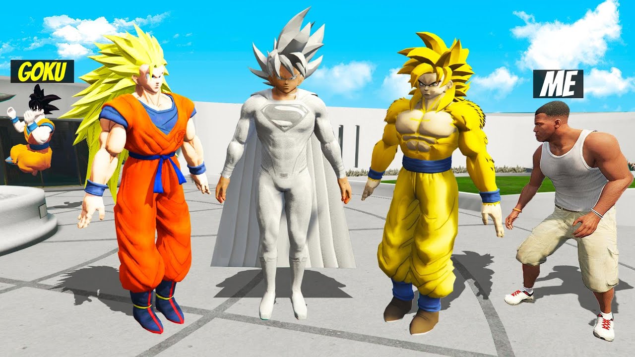 I Stole EVERY GOKU'S SUIT From GOKU in GTA 5!
