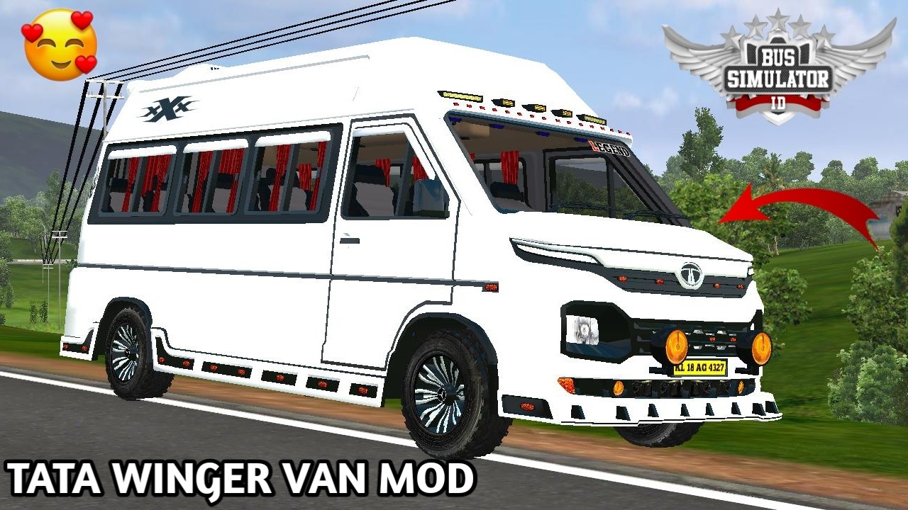 🔥🤩💥 Download TATA WINGER VAN MOD For Bus Simulator Indonesia