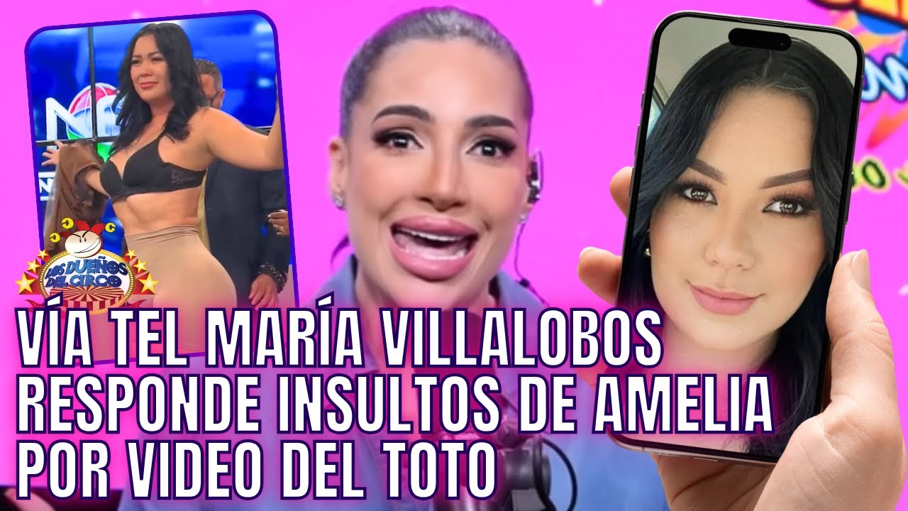 MAR&Iacute;A RESPONDE A AMELIA Y LLAMA CHOPA QUEMADA, POR DECIRLE GORDA&nbsp;QUE&nbsp;NO&nbsp;RETIENE