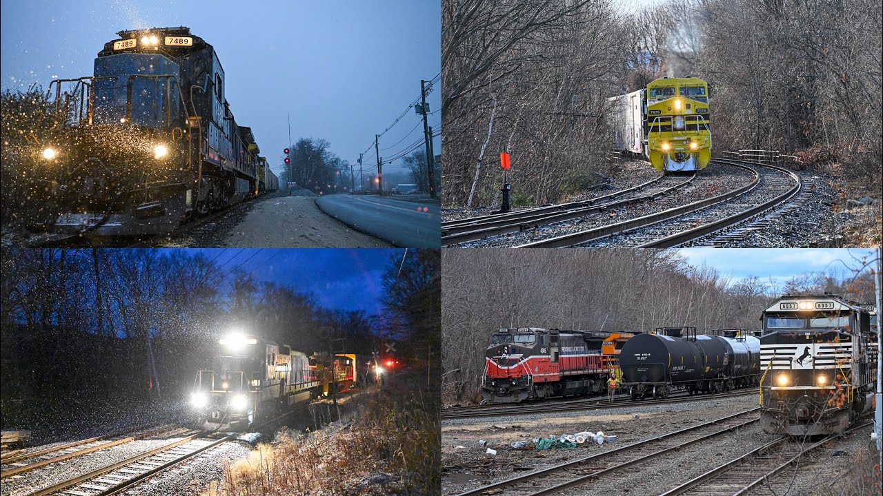 [RAW] Trains on B&E’s Former Pan Am D3 late November 2025