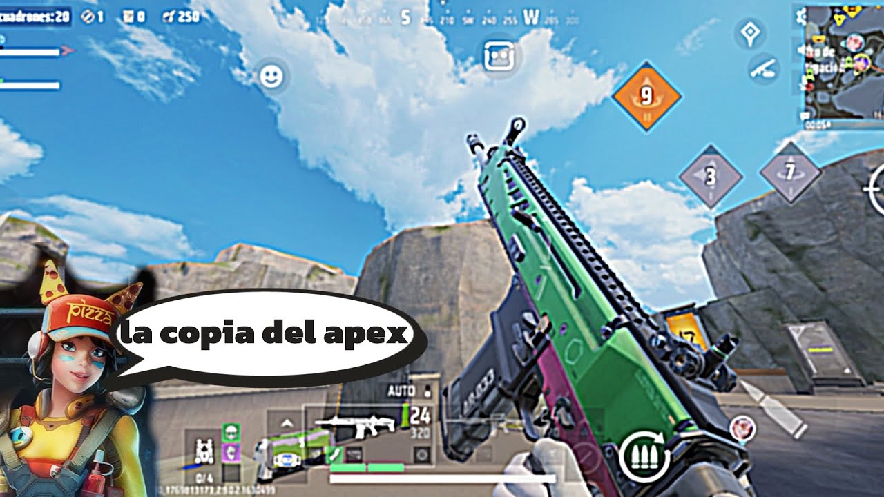 Gameplay de la copia de Apex legends subiendo clasificatoria farligth 84 #farlight 84 #apexlegends 