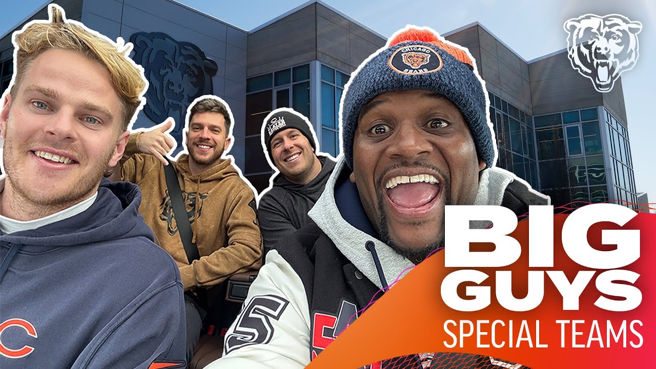 Big Guys in a Benz: Cairo Santos, Tory Taylor & Scott Daly | Chicago Bears