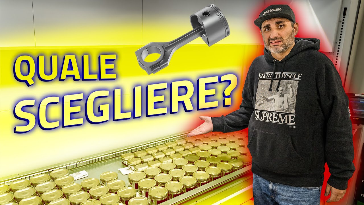 BIELLE E PISTONI PREMIUM VS ECONOMICI⛔️TUTTA LA VERITÀ!⛔️