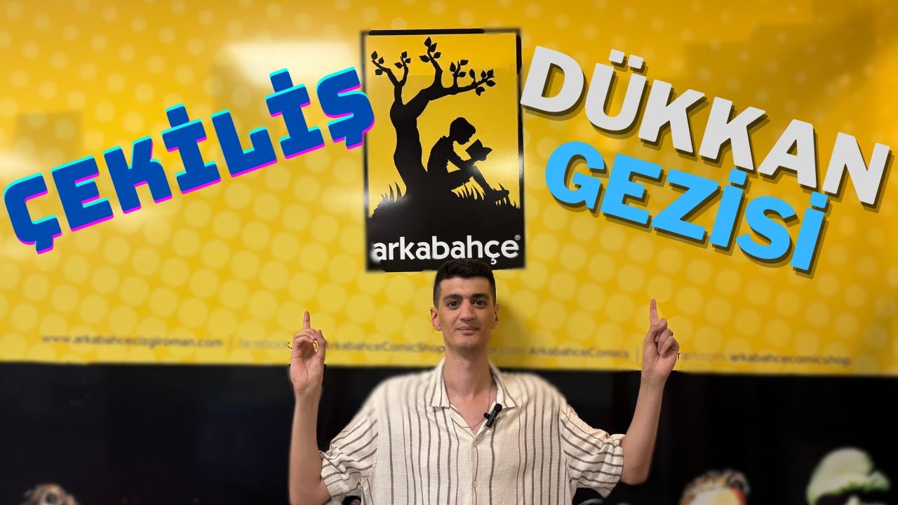 ARKABAHÇE ÇİZGİ ROMAN DÜKKAN GEZİSİ┃ÇEKİLİŞ VAR!!!!