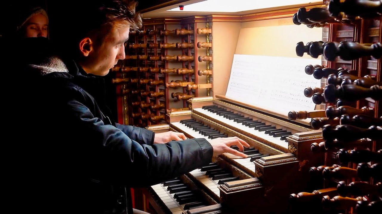 'AMAZING GRACE' on the LARGEST PIPE ORGAN in the Netherlands - St. Laurenskerk Rotterdam | Paul Fey