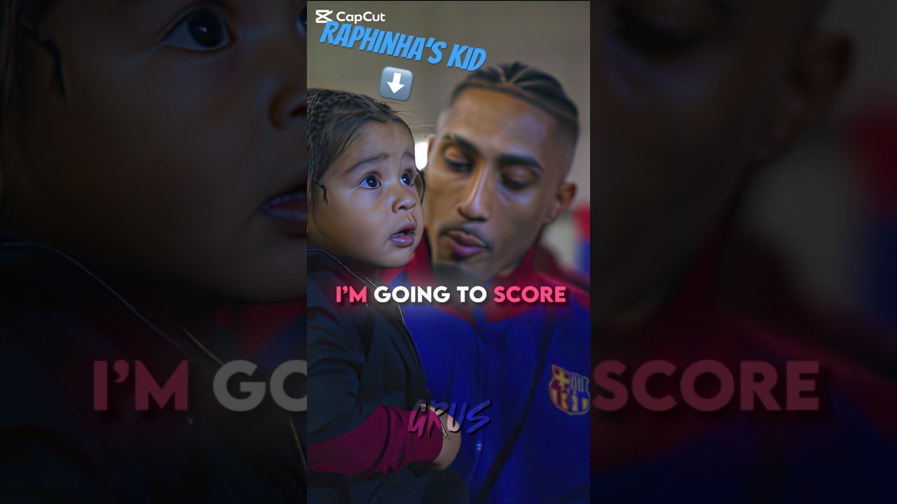 Raphinha And His Kid 🤩
