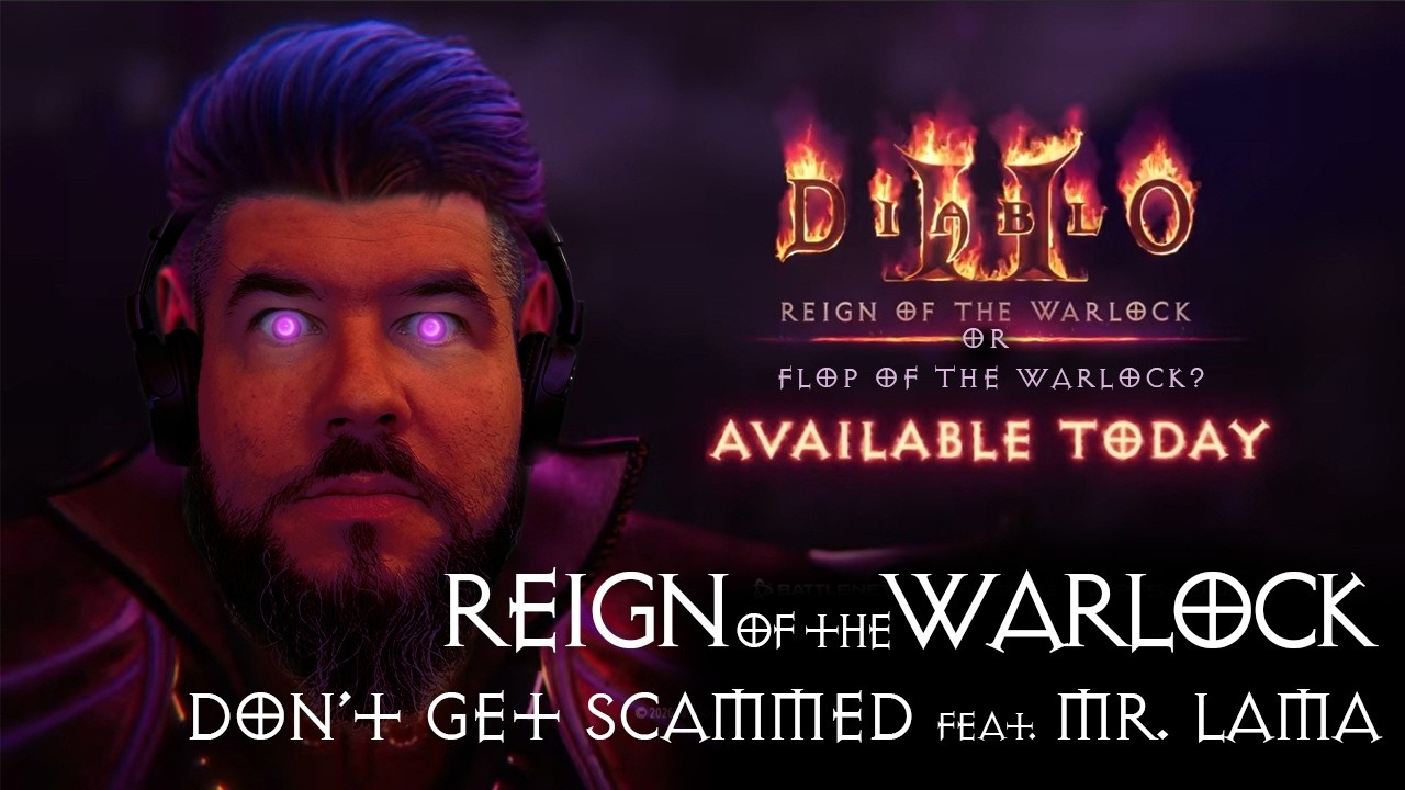 Diablo 2 Reign of the Warlock - Don't get Scammed! feat. Mr. Lama Sc, a commentary enriched video.