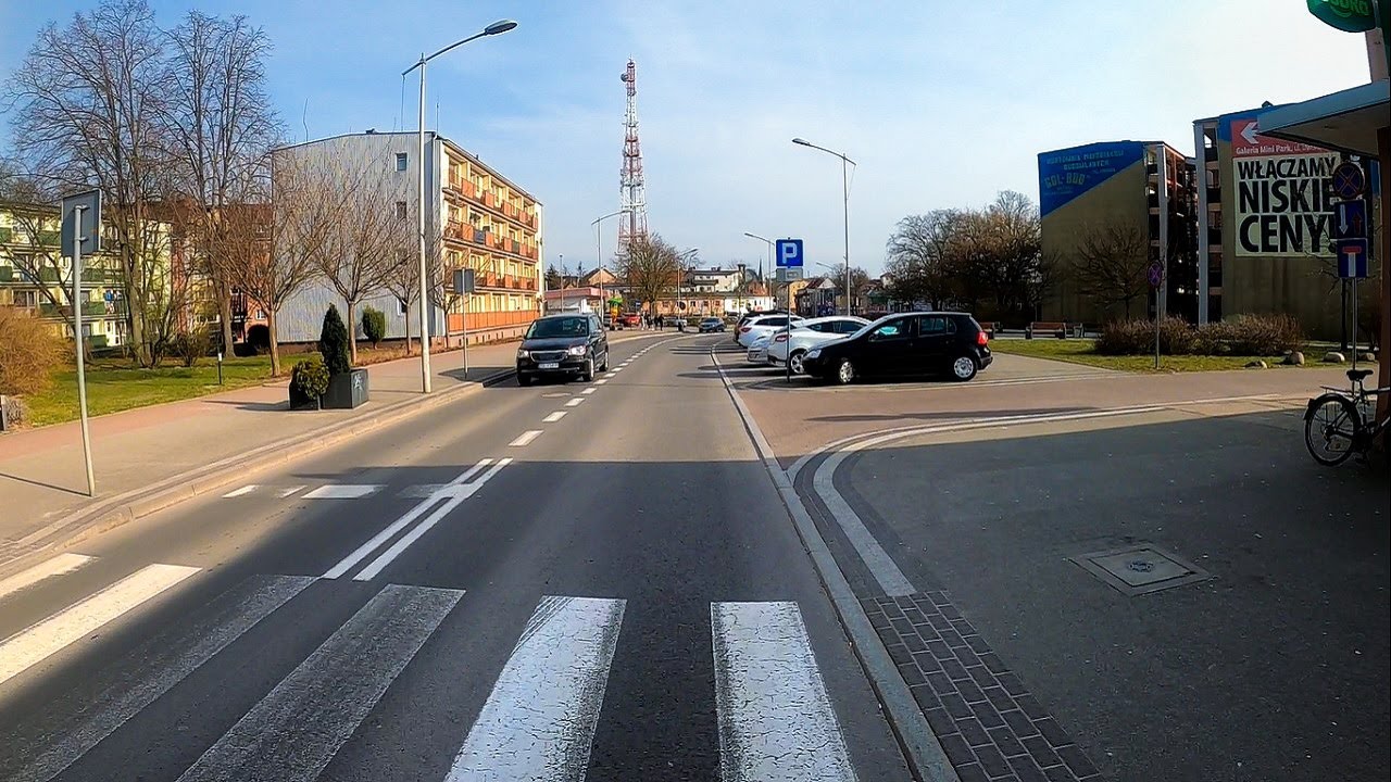 Goleniów I 18.03.2023 I Gopro Bike Ride I 1080p HD I Natural Sound I Head View